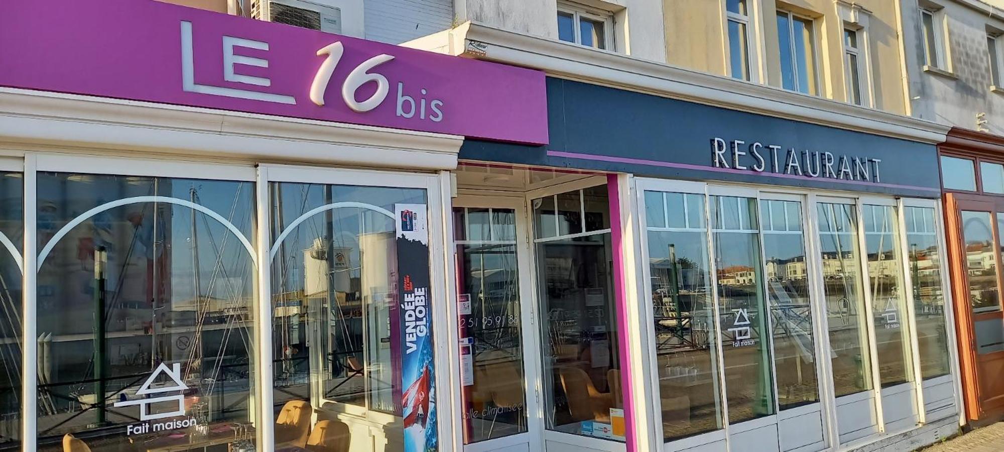 Hotel Sables D'O Et Son Restaurant Le 16 Bis Les Sables-d'Olonne Exterior photo